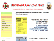 Tablet Screenshot of glatzer-visitatur.de